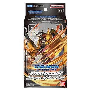 DIGIMON CARD GAME: STARTER DECK: DRAGON OF COURAGE [ST-15]